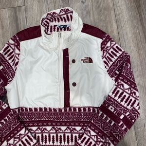 The North Face Mountain Printed Fleece Quarter Zip Jacket